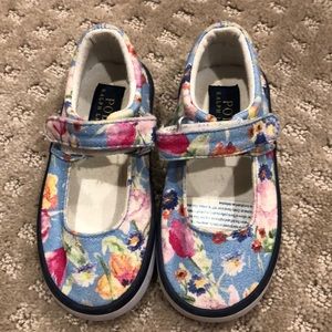 POLO Floral Toddler sneakers